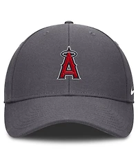 Nike Men's Gray Los Angeles Angels Club Performance Adjustable Hat