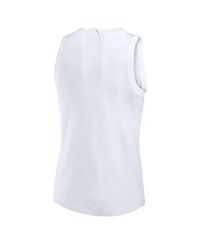 Fanatics Women's White Los Angeles Dodgers Activate Slub Tank Top