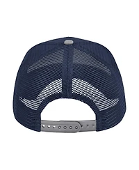 Colosseum Men's Navy New Hampshire Wildcats Wyatt Primary Team Trucker Adjustable Hat