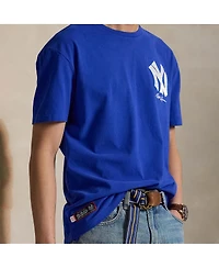 Polo Ralph Lauren Men's and Women's Royal Yankees Jersey T-Shirt