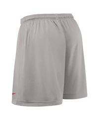 Nike Men's Scarlet/Gray Ohio State Buckeyes 2025 Sideline Reversible Performance Shorts