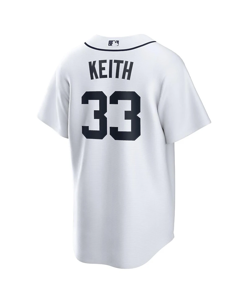 Nike Men's Colt Keith White Detroit Tigers Home Replica Jersey