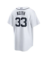 Nike Men's Colt Keith White Detroit Tigers Home Replica Jersey