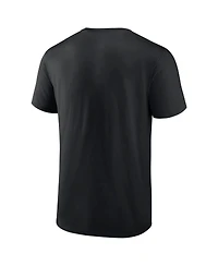 Fanatics Men's Black Vegas Golden Knights 2025 Pacific Division Champions T-Shirt