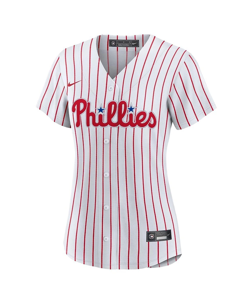 Nike Women's White Philadelphia Phillies 1 Mom Home Replica Jersey