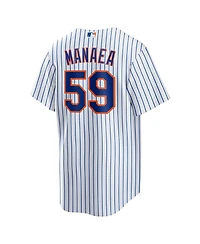 Nike Men's Sean Manaea White New York Mets Home Replica Jersey
