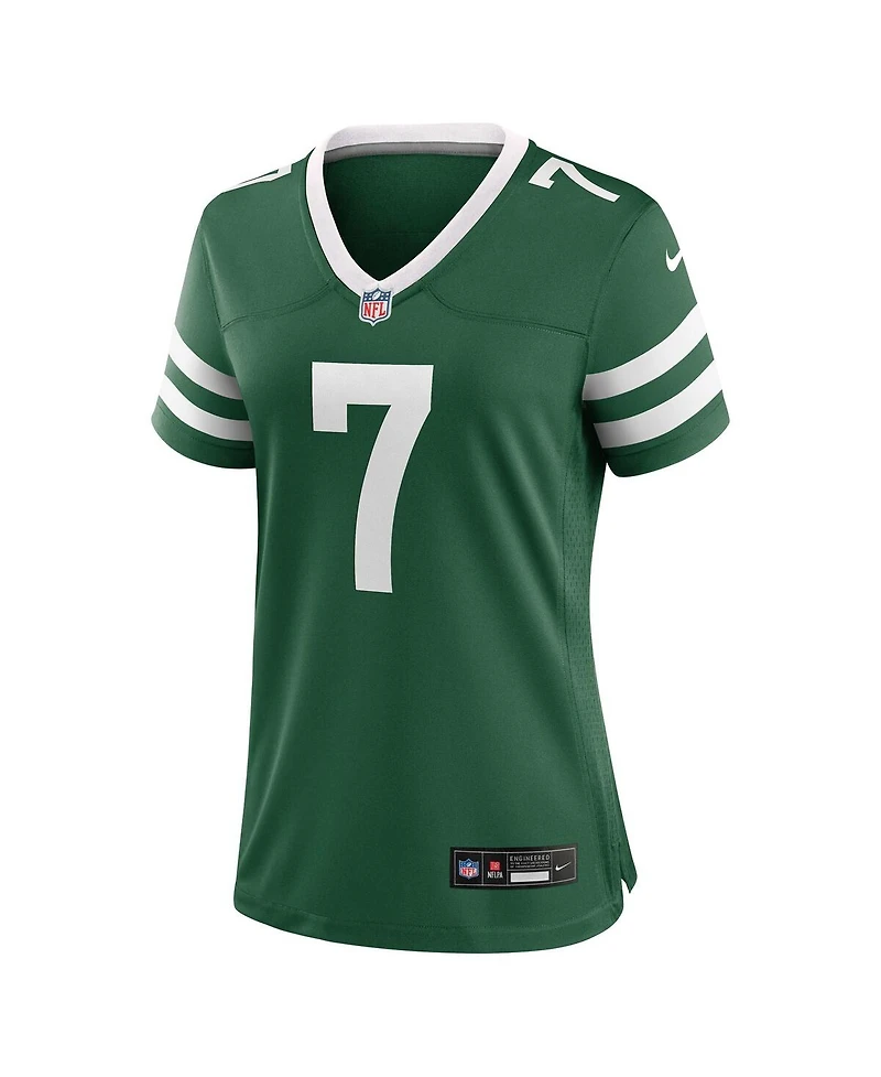 Nike Women's Justin Fields Legacy Green New York Jets Game Jersey