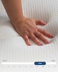 Brooklyn Bedding Select 8" Gel Memory Foam Hybrid Cushion Firm Tight Top Mattress in a Box