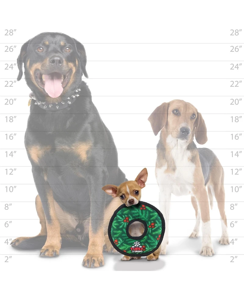 Tuffy Jr Ring Wreath, Dog Toy