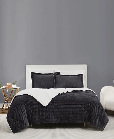 Brooklyn Loom Essential Corduroy 2-Pc. Comforter Set, Twin/Twin Xl