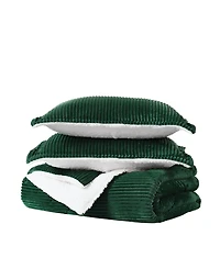 Brooklyn Loom Essential Corduroy 3-Pc. Comforter Set