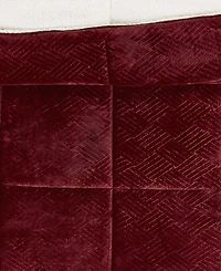 Truly Soft Basket Carved Softness 3-Pc. Comforter Set