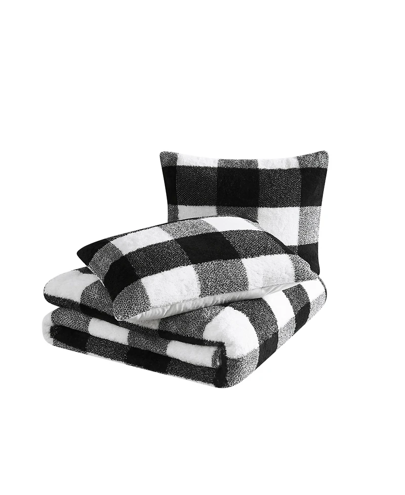 Cannon Cozy Buffalo Check 3-Pc. Comforter Set