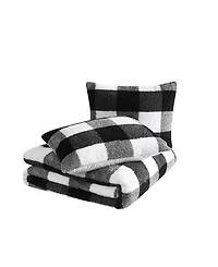 Cannon Cozy Buffalo Check 3-Pc. Comforter Set
