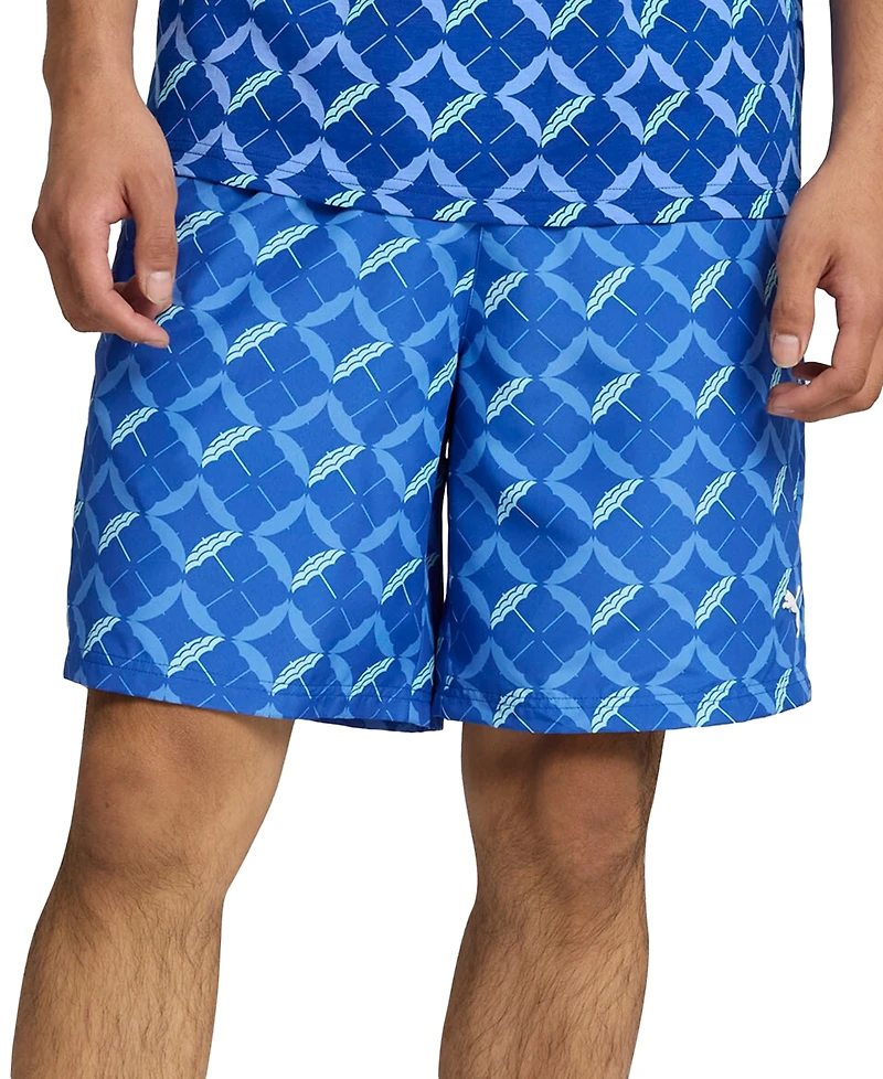 Puma Men's Resort Umbrella-Graphic Shorts