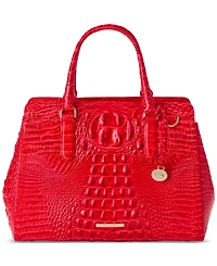 Brahmin Finley Leather Satchel