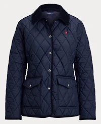 Polo Ralph Lauren Women's Corduroy-Trim Quilted Barn Jacket