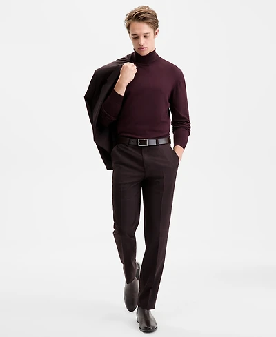 Hugo by Boss Men's Modern-Fit Plaid Suit Pants