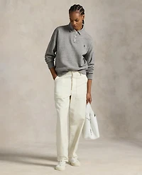 Polo Ralph Lauren Women's Lightweight Fleece Quarter-Zip Sweatshirt