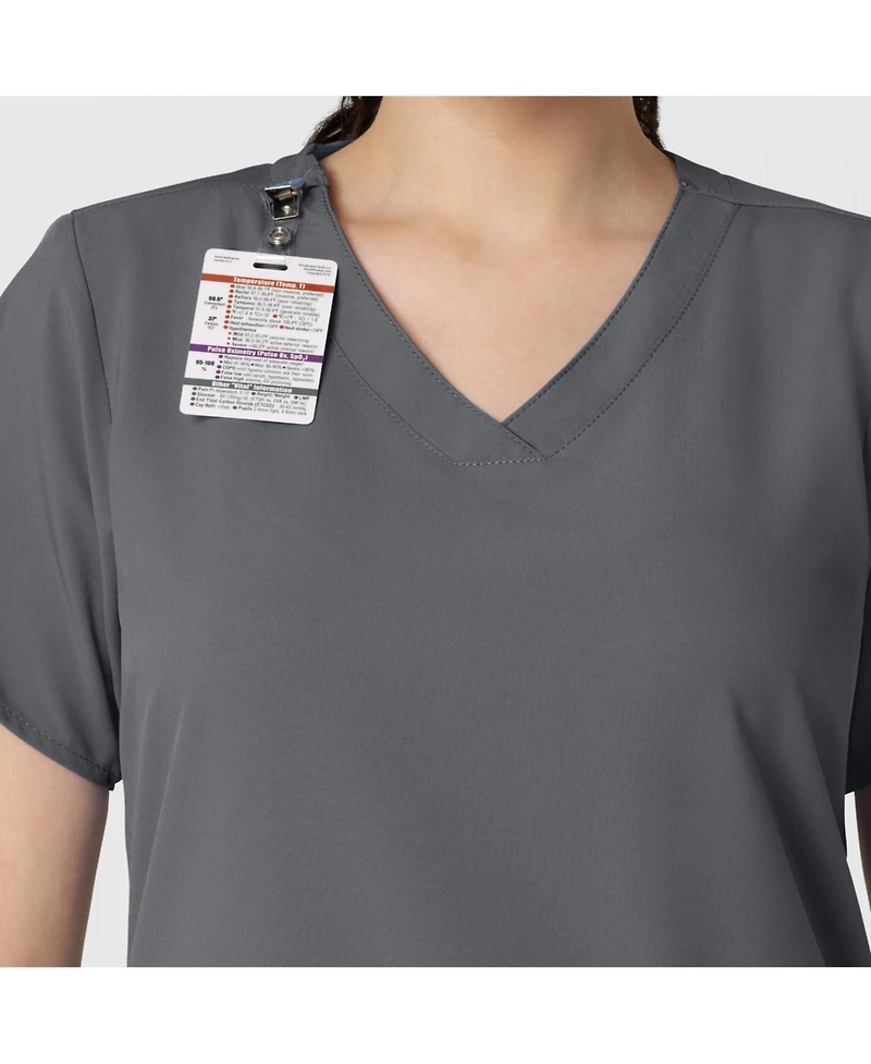 Wink Women's W123 Basic V-Neck Scrub Top
