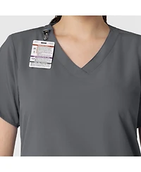 Wink Women's W123 Basic V-Neck Scrub Top