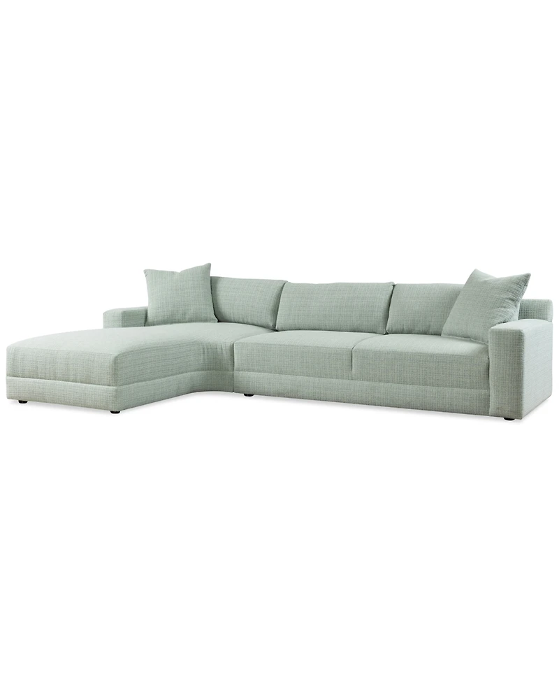 Mayela 2-Pc. Fabric Chaise Sectional, Exclusively at Macy's