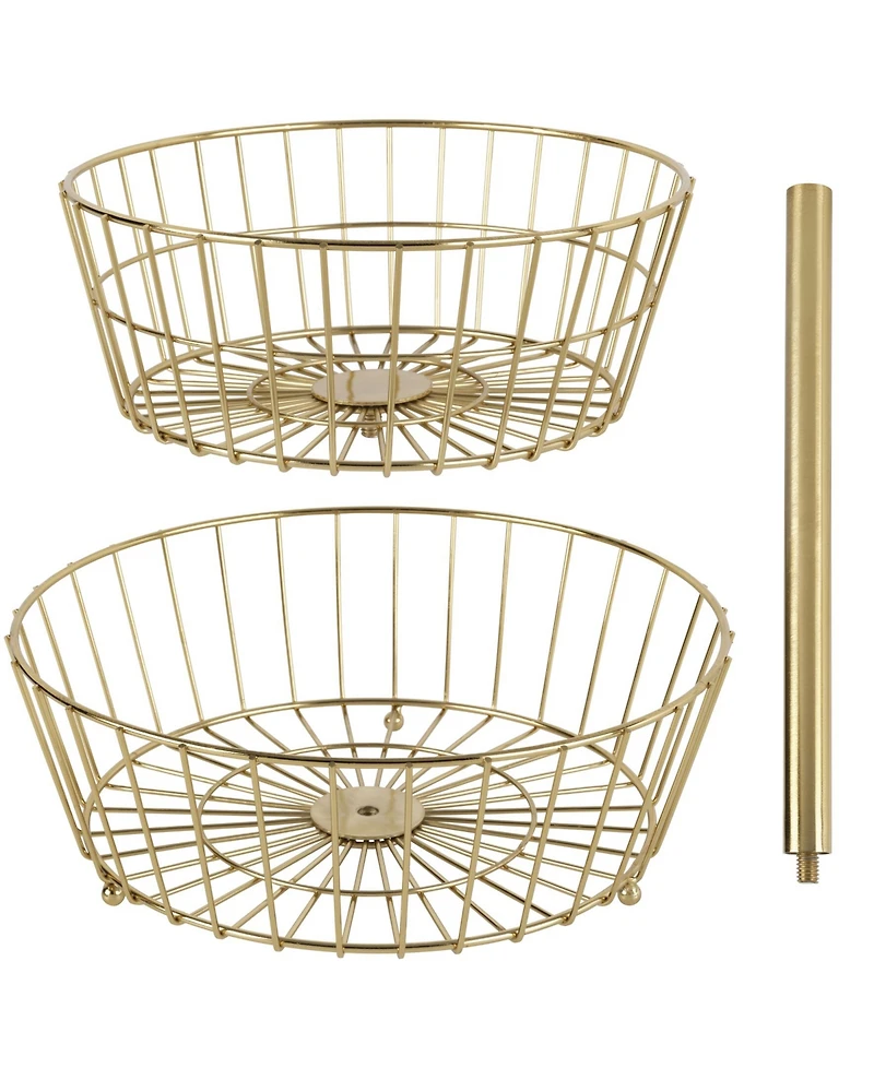 Mikasa Gourmet Basics Geneva 2-Tier Basket