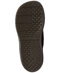 Columbia Men's Boatside Leather Lightweight Flip Flop Sandals