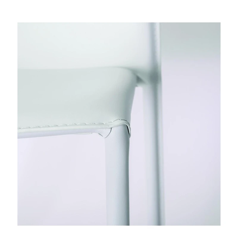 Set of 2 All Stacking Chairs for Dining Room Office or Event Seating