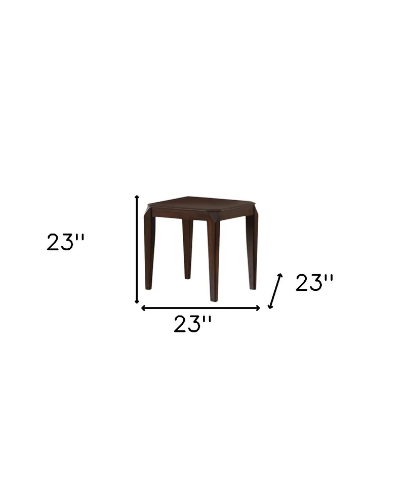 Durable Solid Wood End Table for Any Living Room