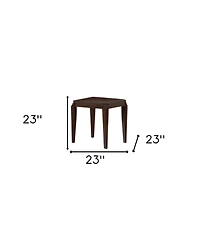 Durable Solid Wood End Table for Any Living Room