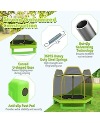 7 Feet Kids Recreational Bounce Jumper Trampoline