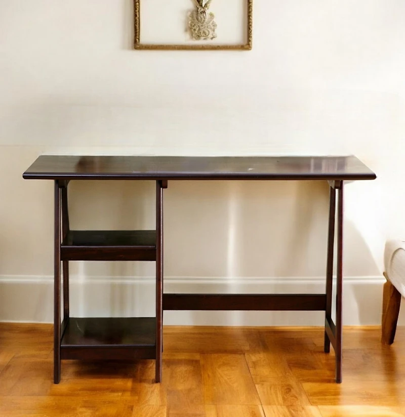 Multi-Function Computer Desk with Adjustable Shelves and Cable Management