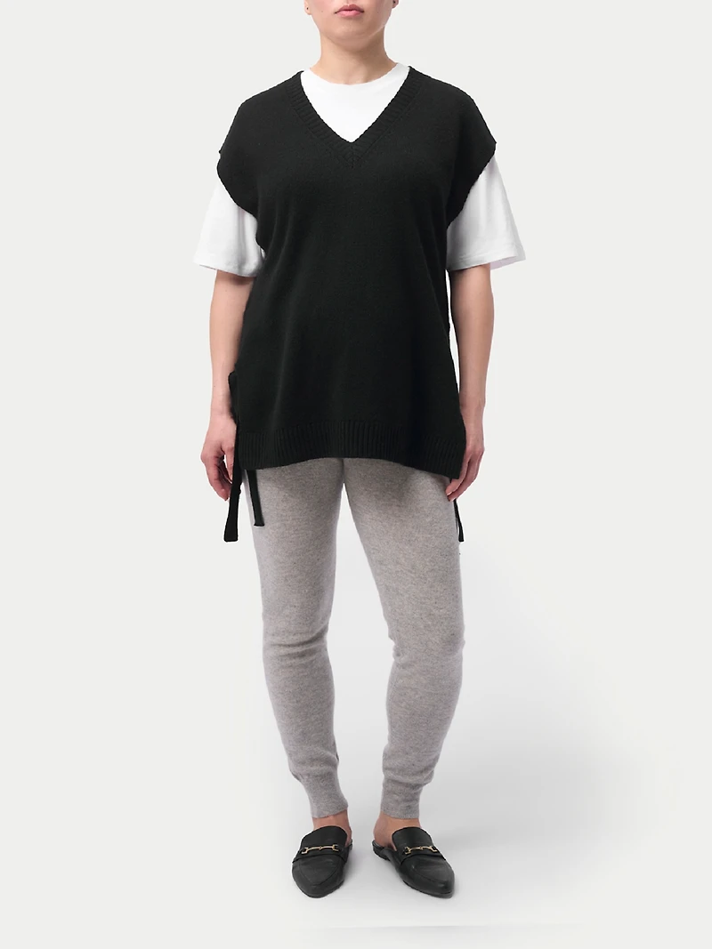Gobi Cashmere Maternity V-neck Top