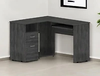 L-Shape Corner Desk with Dual Drawers – Stylish and Functional Computer Desk