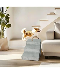 Bingopaw 3-Step Non-Slip Sponge Dog Stairs for Small Dogs