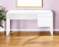Home Office Computer Desk with Two Drawers for Extra Organization