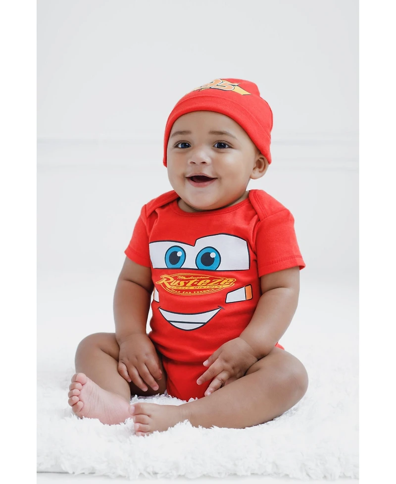 Disney Baby Boys Cosplay Bodysuit & Hat Set Newborn to