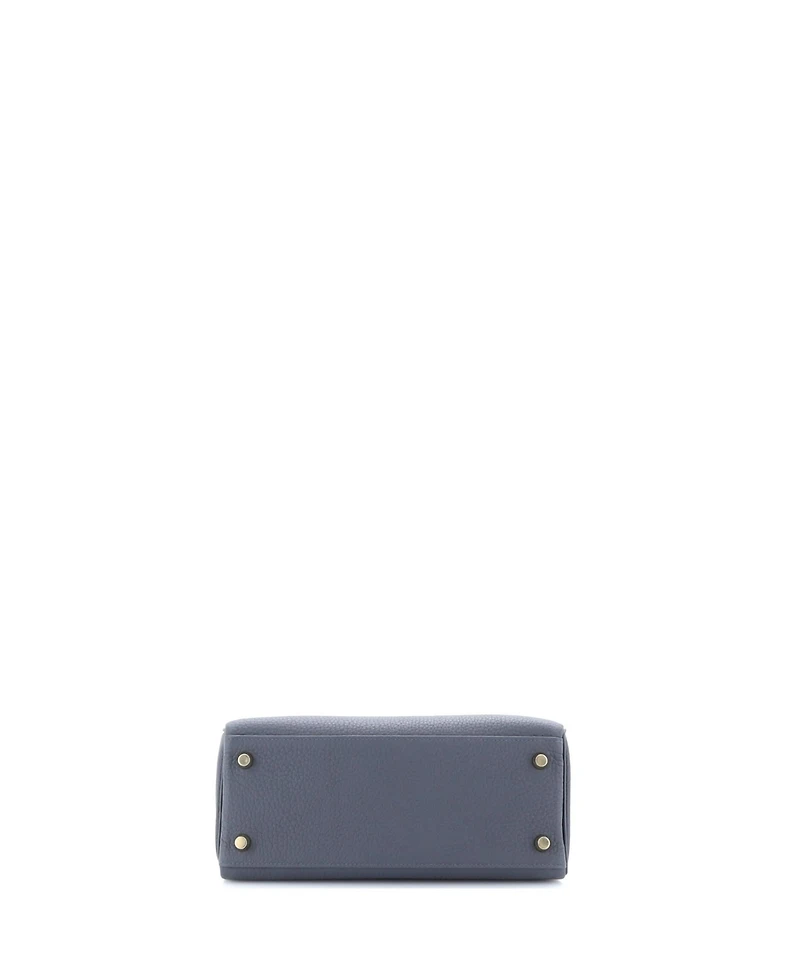 Pre-Owned Hermes Kelly Handbag Togo with Permabrass Hardware