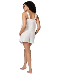 Gap GapBody Women's Cotton Short Eyelet Pajama Set