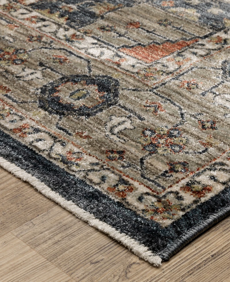 Oriental Weavers Eliana ELI07 2'3''x7'6'' Runner Area Rug