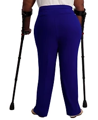 Kasper High-Rise Pull-On Rivet Pants, Regular & Plus