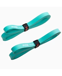 NonZero Gravity 100% Latex-Free Natural Rubber Power Resistance Bands - 35lbs (Pair of 2)