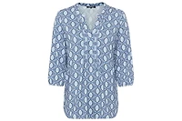 Olsen Women's Ornamental Print Tunic T-Shirt