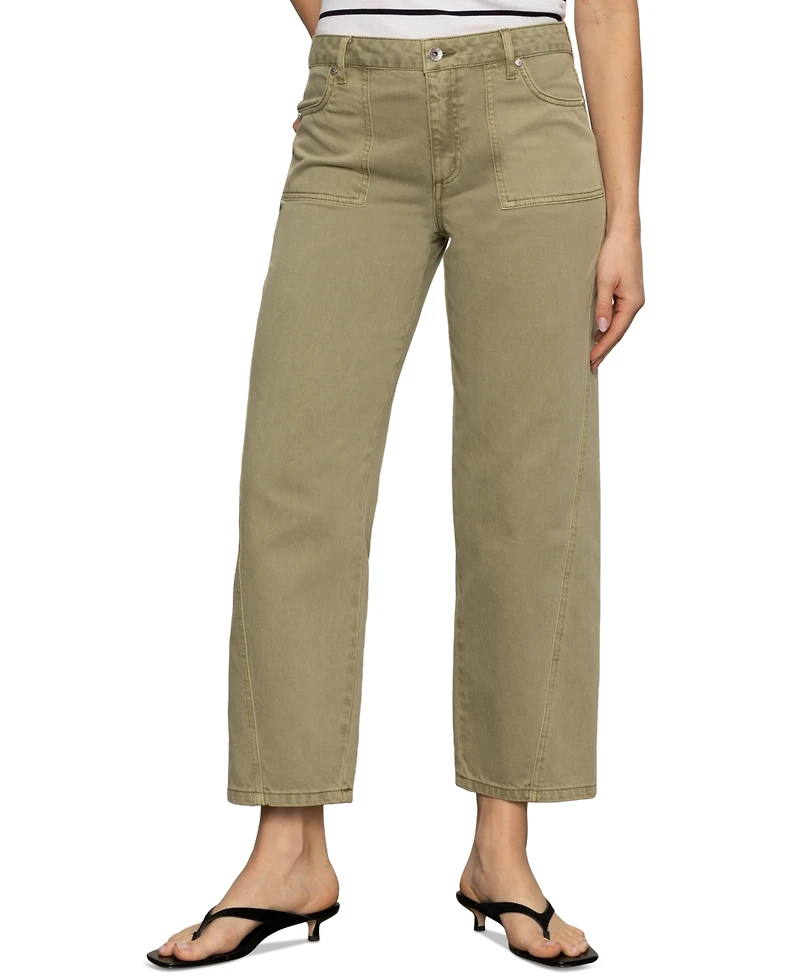 Sanctuary Women's District Twisted-Seam Column Ankle Jeans