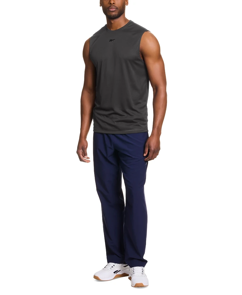 Reebok Men's Sleeveless Logo Tech Tank Top