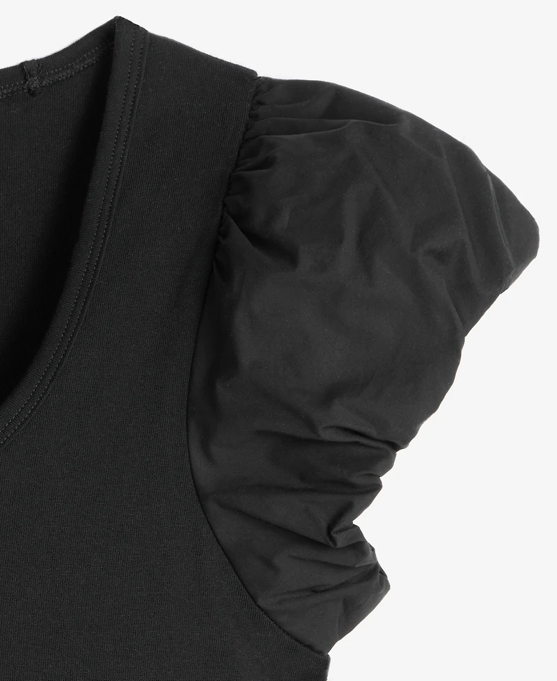 On 34th Women's Balloon-Sleeve Scoop-Neck T-Shirt, Exclusively at Macy's