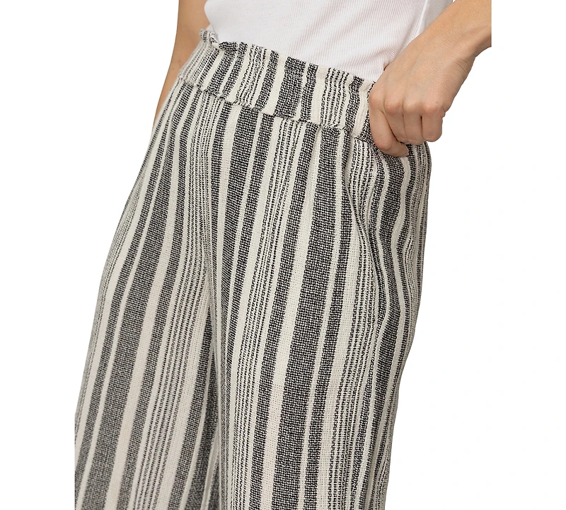 Sanctuary Women's Palm Cotton Wide-Leg Pull-On Pants