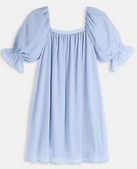 On 34th Women's Square-Neck Chiffon Mini Dress, Exclusively at Macy's