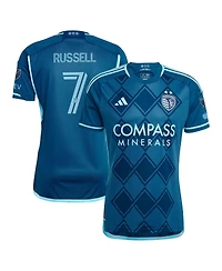 Adidas Men's Johnny Russell Navy Sporting Kansas City 2024 Diamonds Our Forever Authentic Player Jersey